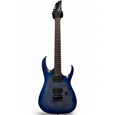 Used Ibanez RGA42FM blue lagoon Solid Body Electric Guitar