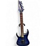 Used Ibanez RGA42FML Blue Burst Electric Guitar Blue Burst