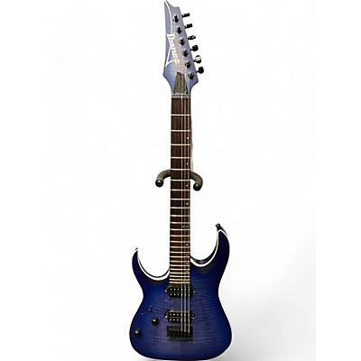 Ibanez Used Ibanez RGA42FML Trans Blue Electric Guitar