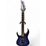 Used Ibanez Used Ibanez RGA42FML Trans Blue Electric Guitar Trans Blue