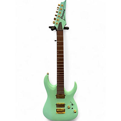 Used Ibanez RGA42HP Mint Green Solid Body Electric Guitar