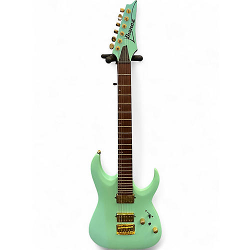Used Ibanez RGA42HP Mint Green Solid Body Electric Guitar Mint Green