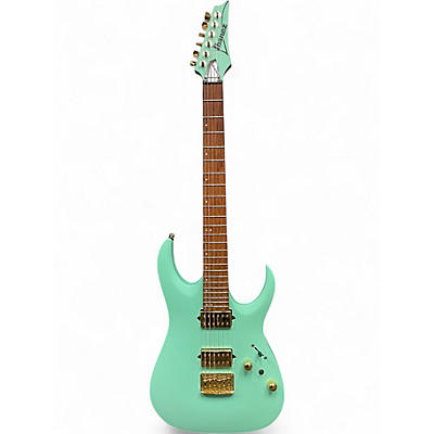 Used Ibanez RGA42HP Seafoam Green Solid Body Electric Guitar