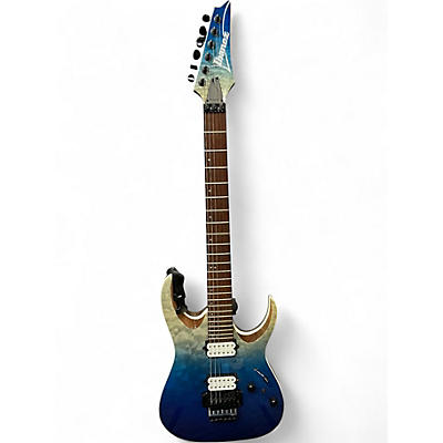 Used Ibanez RGA42HPTQM ICE BURG Solid Body Electric Guitar
