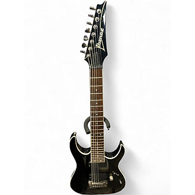 Used Ibanez RGA7 Black Solid Body Electric Guitar