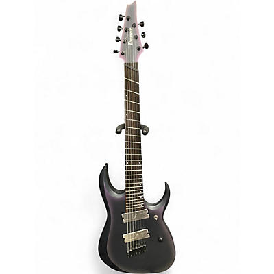 Used Ibanez RGA71AL Axion Label 7 String AURORA BURST Solid Body Electric Guitar