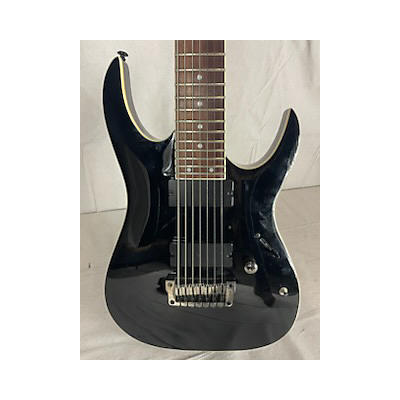 Ibanez Used Ibanez RGA71AL Axion Label 7 String Black Solid Body Electric Guitar