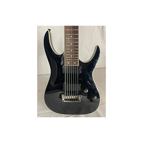 Ibanez Used Ibanez RGA71AL Axion Label 7 String Black Solid Body Electric Guitar Black