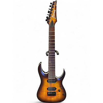 Used Ibanez RGA742FM DRAGON EYE BURST Solid Body Electric Guitar