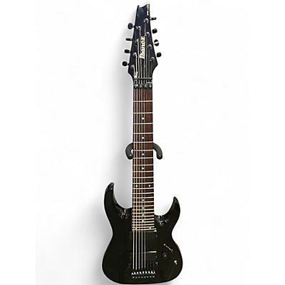 Used Ibanez RGA8BK RGA Series 8 String Black Solid Body Electric Guitar