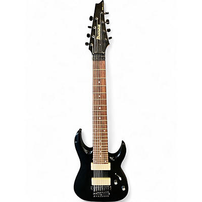 Used Ibanez RGA8BK RGA Series 8 String Black Solid Body Electric Guitar