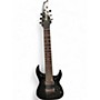Used Ibanez RGA8QM Black Solid Body Electric Guitar Black