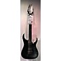 Used Ibanez Used Ibanez RGAIX6FM Trans Black Solid Body Electric Guitar Trans Black