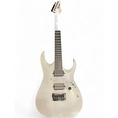 Used Ibanez RGAIX6FM WHITE FROST FLAT Solid Body Electric Guitar