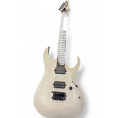 Used Ibanez RGAIX6FM WHITE FROST Solid Body Electric Guitar