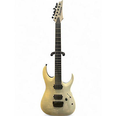 Used Ibanez RGAIX6FM White Frost Solid Body Electric Guitar