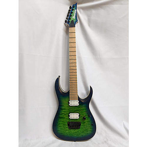 Ibanez Used Ibanez RGAIX6MQM 1P-01 SURREAL BLUE BURST Solid Body Electric Guitar SURREAL BLUE BURST