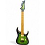 Used Ibanez RGAIX6MQM Surreal Blue Burst Solid Body Electric Guitar Surreal Blue Burst