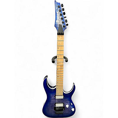 Used Ibanez RGAR42 BLUE Solid Body Electric Guitar