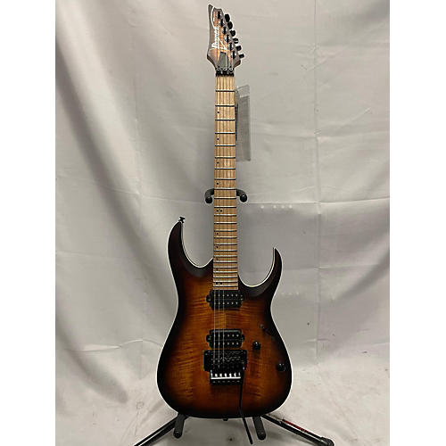 Ibanez Used Ibanez RGAR42MFMT 2 Color Sunburst Solid Body Electric Guitar 2 Color Sunburst