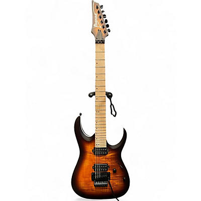 Used Ibanez RGAR42MFMT 2 Color Sunburst Solid Body Electric Guitar