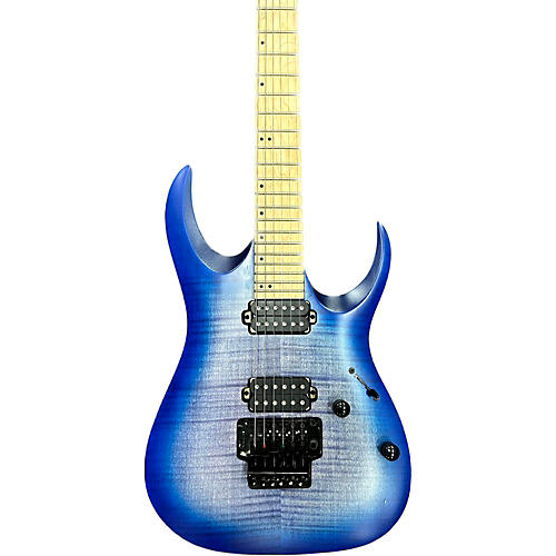 Ibanez Used Ibanez RGAR42MFMT BLUE LAGOON BURST Solid Body Electric Guitar BLUE LAGOON BURST