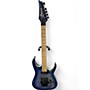Used Ibanez RGAR42MFMT Blue Solid Body Electric Guitar Blue