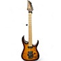 Used Ibanez Used Ibanez RGAR42MFMT Brown Sunburst Solid Body Electric Guitar Brown Sunburst