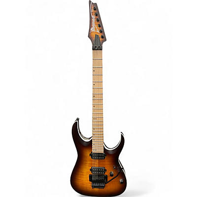 Used Ibanez RGAR42MFMT Dragon Eye Burst Solid Body Electric Guitar
