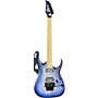 Used Ibanez Used Ibanez RGAR42MFMT Trans Blue Solid Body Electric Guitar Trans Blue