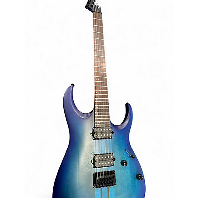 Used Ibanez RGAT62 Blue Burst Solid Body Electric Guitar