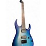 Used Ibanez RGAT62 Blue Burst Solid Body Electric Guitar Blue Burst