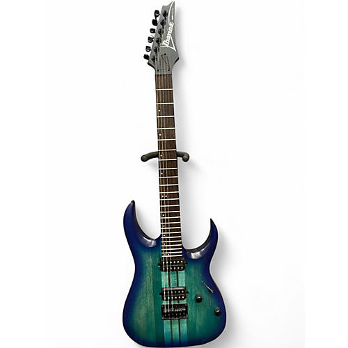 Used Ibanez RGAT62 Sapphire Blue Trans Solid Body Electric Guitar Sapphire Blue Trans