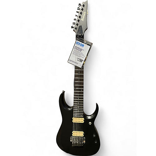 Used Ibanez RGD2127 Black Solid Body Electric Guitar Black