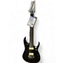 Used Ibanez RGD2127 Black Solid Body Electric Guitar Black