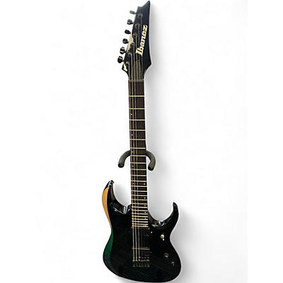 Used Ibanez RGD61ALA MIDNIGHT TROPICAL RAINFOREST Solid Body Electric Guitar