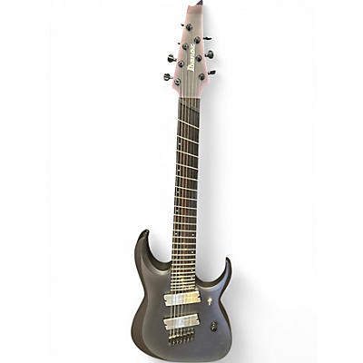 Used Ibanez RGD71ALMS Axion 7 String Black Aurora Burst Solid Body Electric Guitar