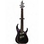 Used Ibanez RGD71ALMS Axion Label Multi-Scale 7 String Aurora Burst Solid Body Electric Guitar Aurora Burst