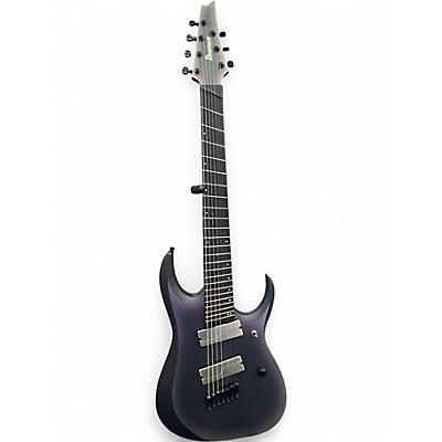 Used Ibanez RGD71ALMS Axion Label Multi-Scale 7 String Aurora Burst Solid Body Electric Guitar