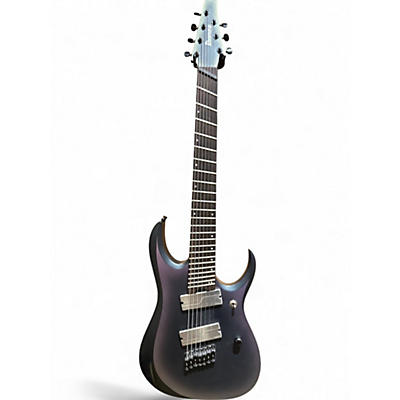 Used Ibanez RGD71ALMS BLACK AUORA BURST Solid Body Electric Guitar