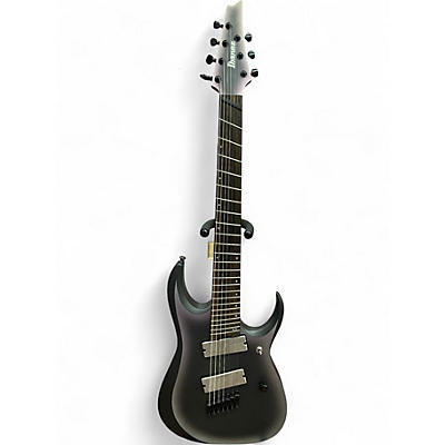 Used Ibanez RGD71ALMS BLACK AURORA BURST MATTE Solid Body Electric Guitar