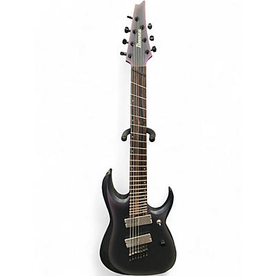 Used Ibanez RGD71ALMS BLACK AURORA Solid Body Electric Guitar