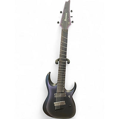 Used Ibanez RGD71ALMS Black Aurora Burst Solid Body Electric Guitar