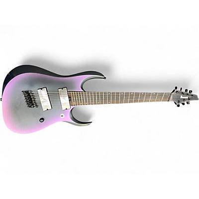 Used Ibanez RGD71ALMS Black Aurora Burst Solid Body Electric Guitar