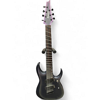 Used Ibanez RGD71ALMS Black Aurora Burst Solid Body Electric Guitar