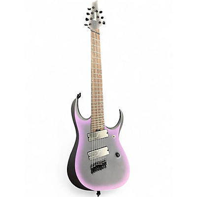 Used Ibanez RGD71ALMS Black Aurora Bust Solid Body Electric Guitar