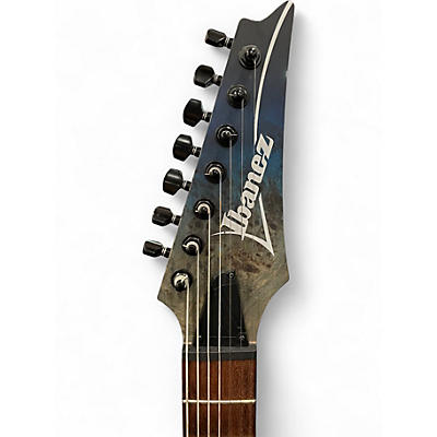 Used Ibanez RGD7524PB Deep Seafloor Flat Fade Solid Body Electric Guitar