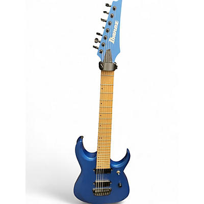 Used Ibanez RGDIR7M Blue Solid Body Electric Guitar