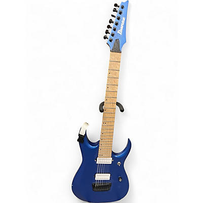 Used Ibanez RGDIR7M Blue Solid Body Electric Guitar