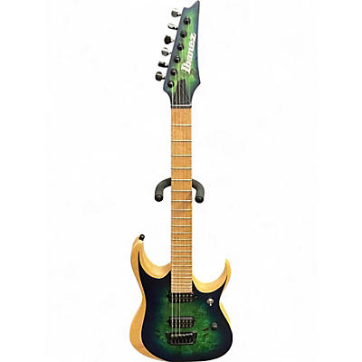 Used Ibanez RGDIX6MPB Green Solid Body Electric Guitar